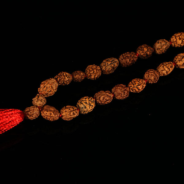 3 Mukhi Rudraksha Mala