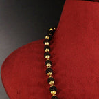 5 Mukhi Rudraksha Mala (Bentex Capping)