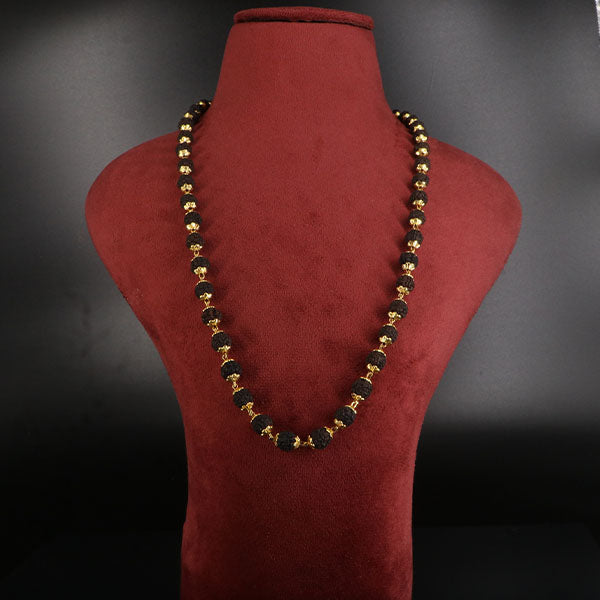 5 Mukhi Rudraksha Mala (Bentex Capping)