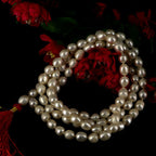 Oval Pearl Mala