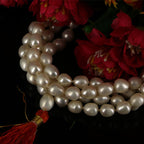 Oval Pearl Mala